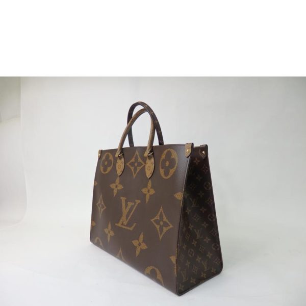 71973 3 Louis Vuitton On the Go GM Tote Bag Giant Monogram Reverse