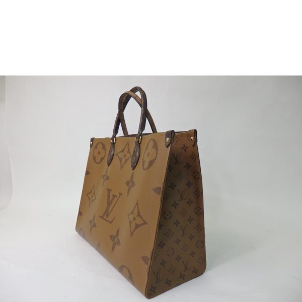 71973 4 Louis Vuitton On the Go GM Tote Bag Giant Monogram Reverse