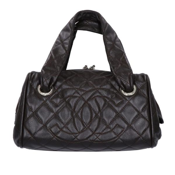 71984 1 Chanel Boston Bag Black