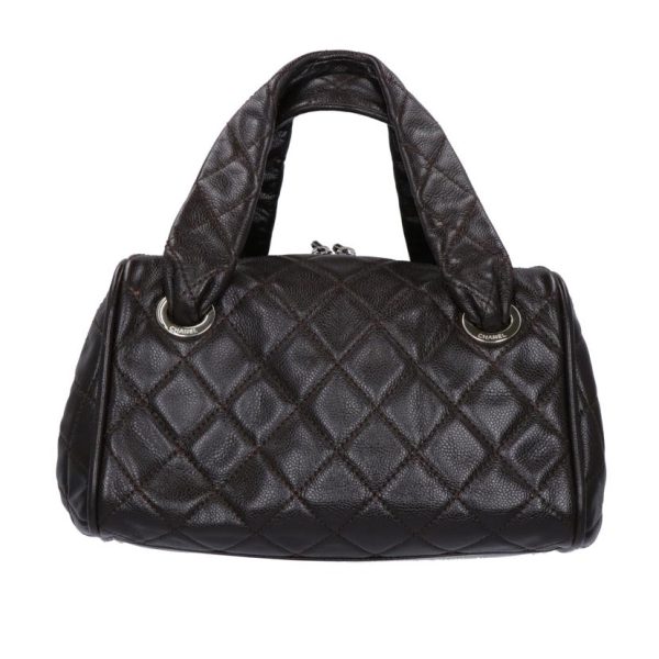 71984 2 Chanel Boston Bag Black