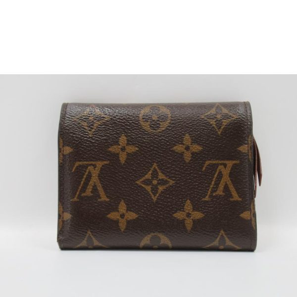 71994 2 Louis Vuitton Portefeuil Victorine Monogram Wallet Brown