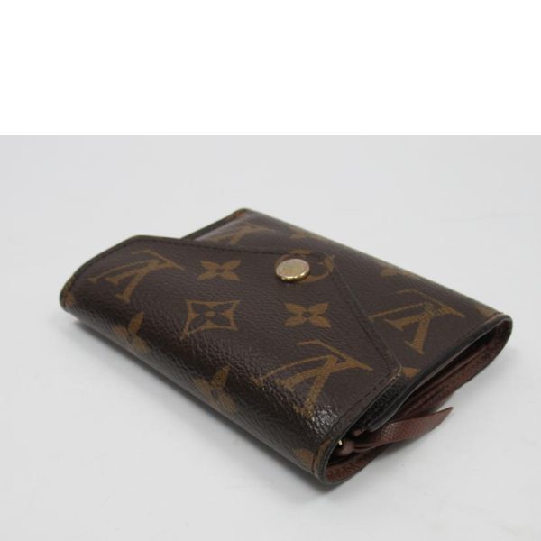 71994 3 Louis Vuitton Portefeuil Victorine Monogram Wallet Brown