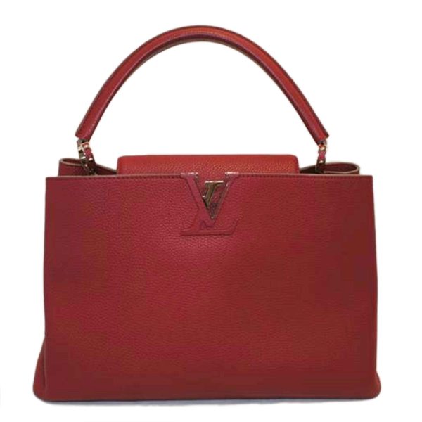 72007 1 Louis Vuitton Capucines GM Bag Brown