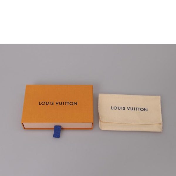 72040 6 Louis Vuitton Multicle 6 Key Holder Taiga Black