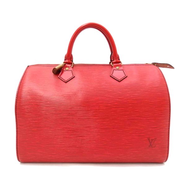 72059 1 Louis Vuitton Speedy Epi Bag Red