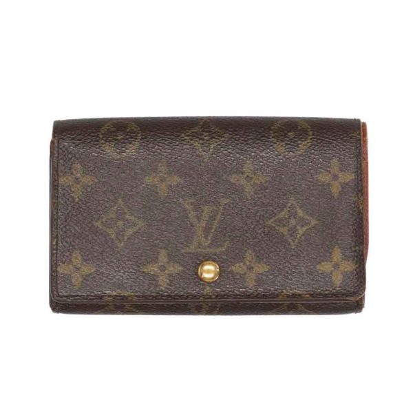 72066 1 Louis Vuitton Portefeuil Tresor Monogram Wallet Brown