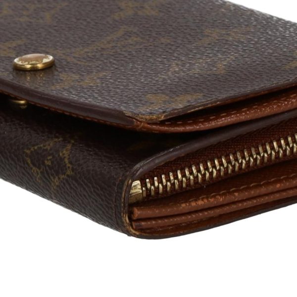 72066 7 Louis Vuitton Portefeuil Tresor Monogram Wallet Brown