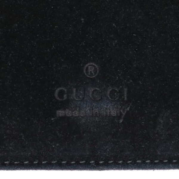 72109 9 GUCCI Bamboo Suede Semi Shoulder Bag