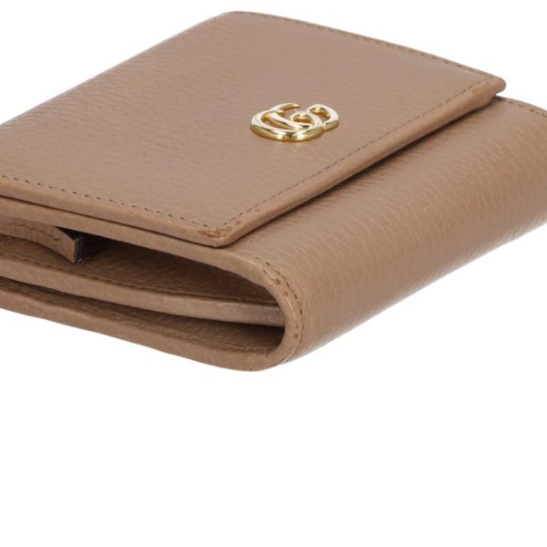 72160 3 Gucci GG Marmont Flap Wallet