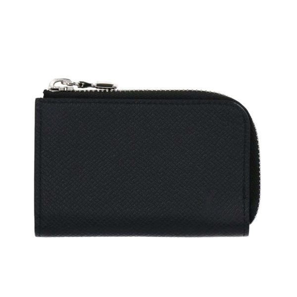 72182 2 Louis Vuitton Portomone Jour Taiga Wallet Black