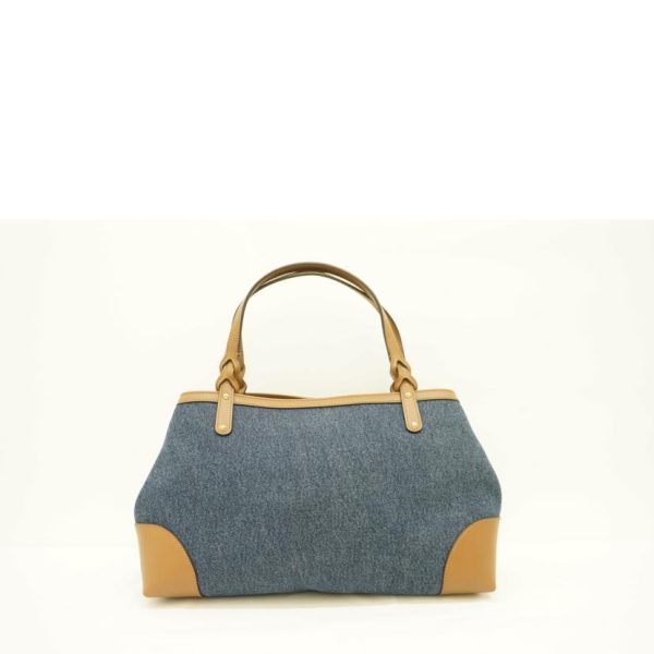 72184 2 Gucci Gucci Craft Denim Tote Bag Blue