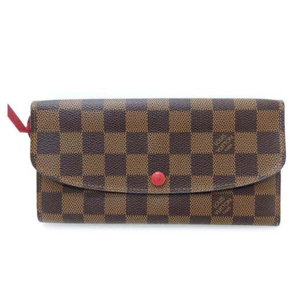 72188 1 Louis Vuitton Portefeuille Emily Wallet Damier Ebene