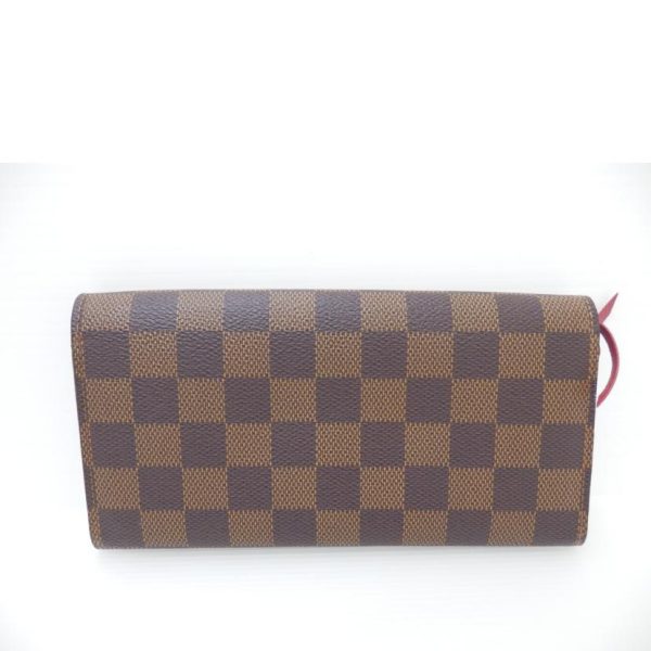 72188 2 Louis Vuitton Portefeuille Emily Wallet Damier Ebene