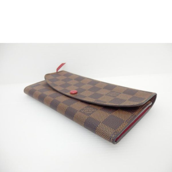 72188 3 Louis Vuitton Portefeuille Emily Wallet Damier Ebene