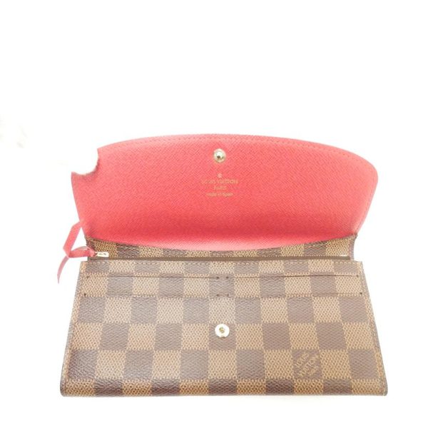 72188 4 Louis Vuitton Portefeuille Emily Wallet Damier Ebene