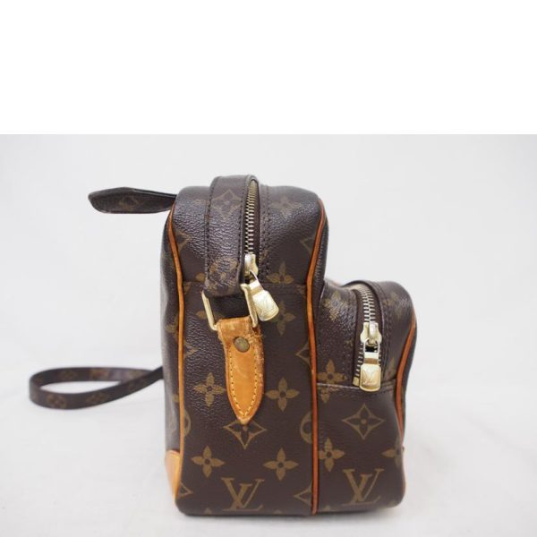 72196 4 Louis Vuitton Nile Monogram Shoulder Bag Brown