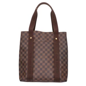 72212 1 Louis Vuitton Monogram Leather Handbag Brown