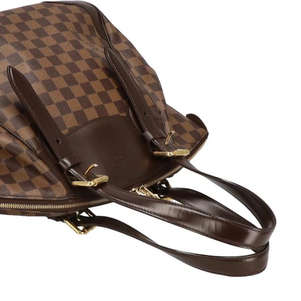 72219 4 Louis Vuitton Verona MM Damier Ebene Handbag Brown