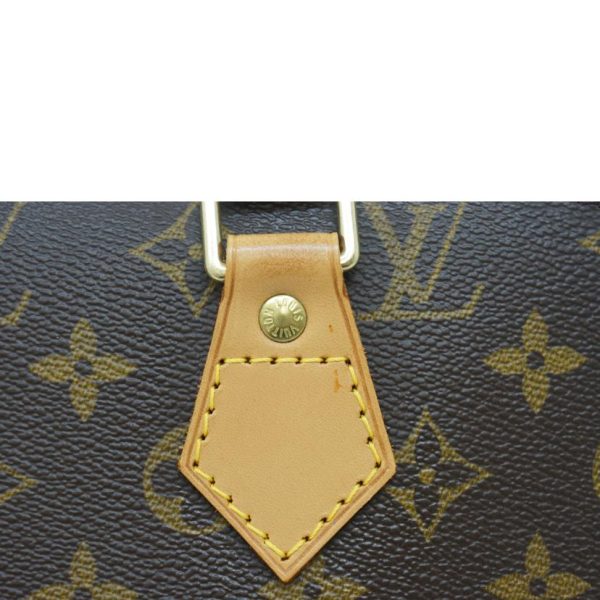 72221 6 Louis Vuitton Alma Handbag Monogram with Key Brown