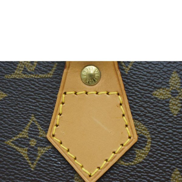 72221 9 Louis Vuitton Alma Handbag Monogram with Key Brown