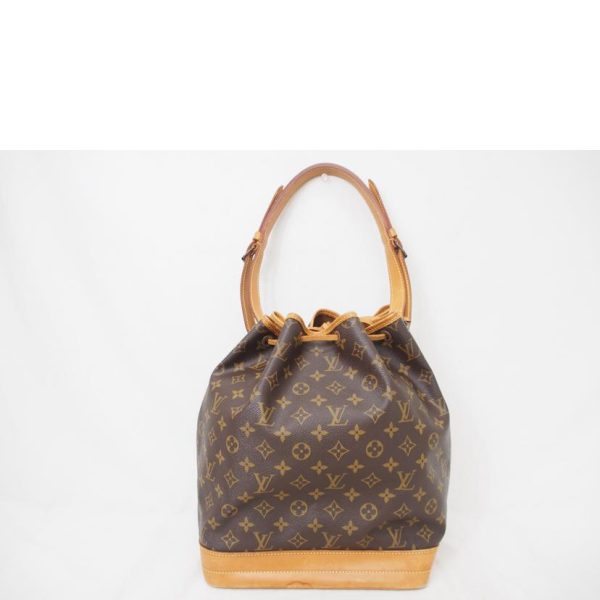 72240 2 Louis Vuitton Noe Monogram Bag Brown