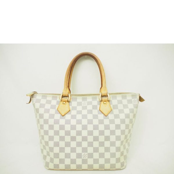 72257 2 Louis Vuitton Saleya Damier Tote Blue