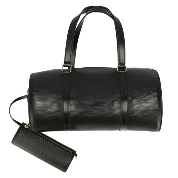 72263 1 Louis Vuitton Soufflot Handbag Epi Noir