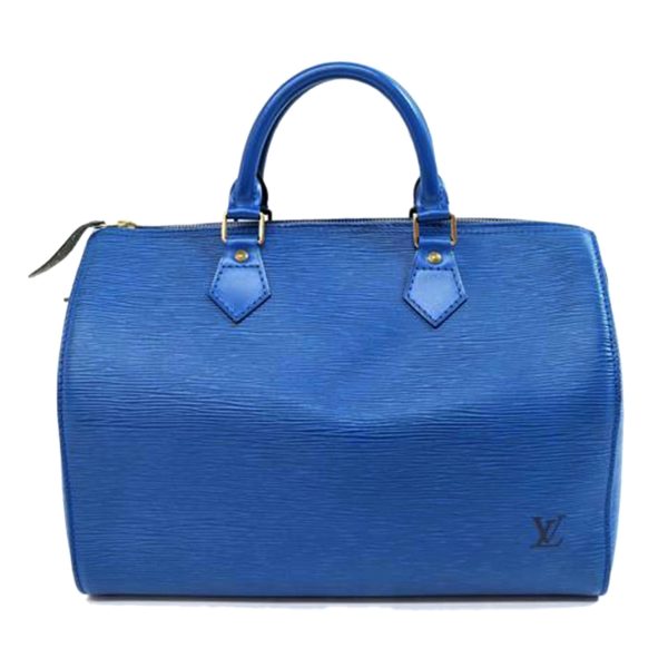 72264 1 Louis Vuitton Speedy Epi Bag Blue