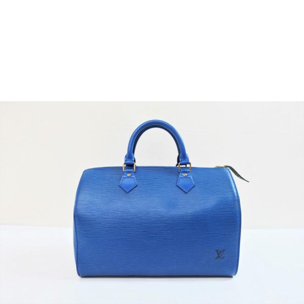 72264 2 Louis Vuitton Speedy Epi Bag Blue