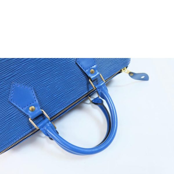 72264 4 Louis Vuitton Speedy Epi Bag Blue