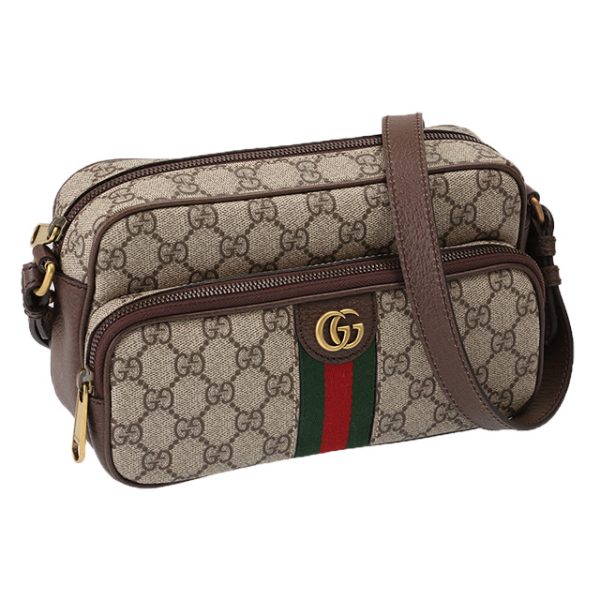 723312 96iwt 8745 GUCCI Ophidia Small Messenger Bag Crossbody Shoulder Bag Beige