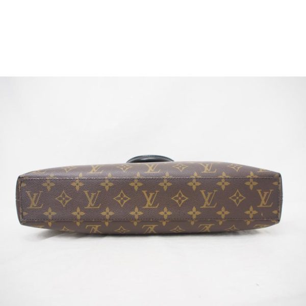 72349 6 Louis Vuitton Cumandour Monogram Macassar Bag Brown