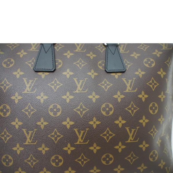 72349 7 Louis Vuitton Porte de Cumandour Monogram Macassar Bag Brown