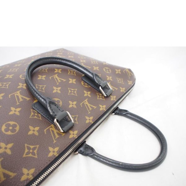 72349 8 Louis Vuitton Porte de Cumandour Monogram Macassar Bag Brown