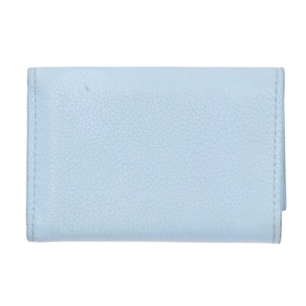 72369 2 Louis Vuitton Portefeuille Lock Mini Wallet Light Blue