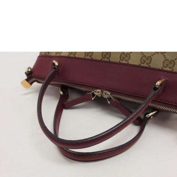 72393 4 Gucci GG Canvas Two Way Shoulder Bag