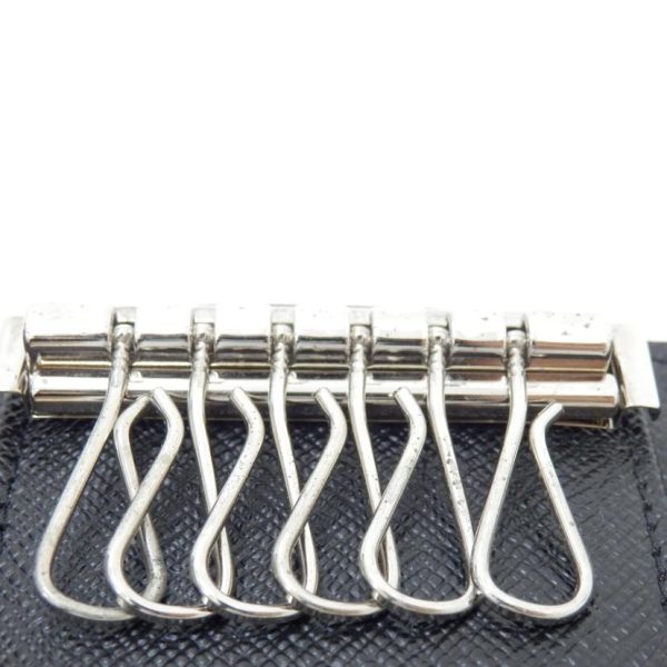 72430 5 Louis Vuitton Multicle 6 Key Holder Damier Graphite