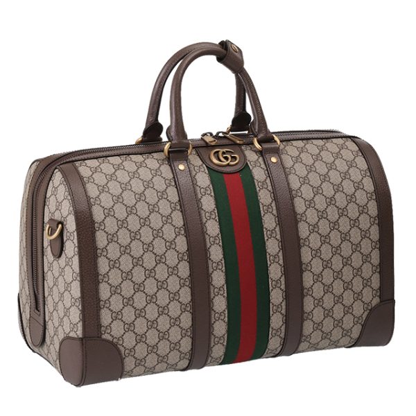 724642 9c2st 8746 GUCCI Ophidia Small duffel bag GG bag beige