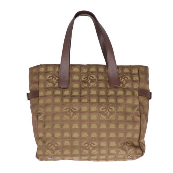 72509 1 Chanel New Travel Line Tote GM Khaki