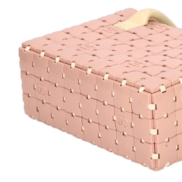 72533 2 Chanel Puzzle Handbag Pink