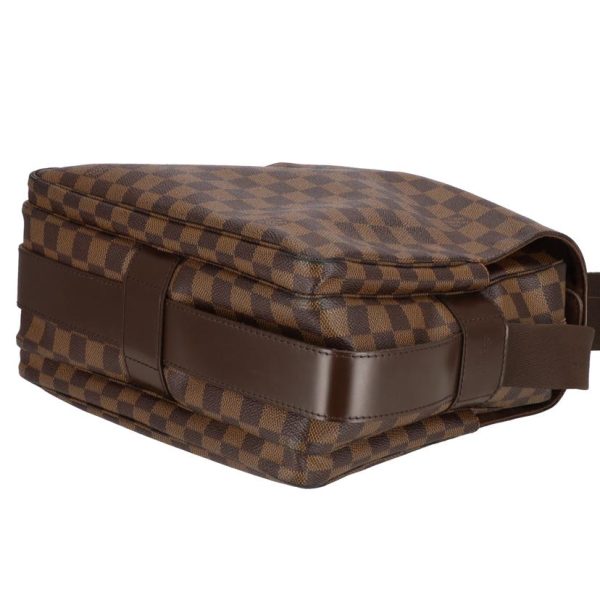 72533 2 Louis Vuitton Naviglio Damier Handbag Ebene Brown