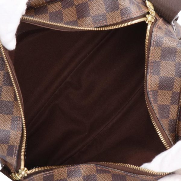 72533 4 Louis Vuitton Naviglio Damier Handbag Ebene Brown