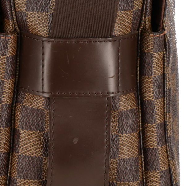 72533 5 Louis Vuitton Naviglio Damier Handbag Ebene Brown