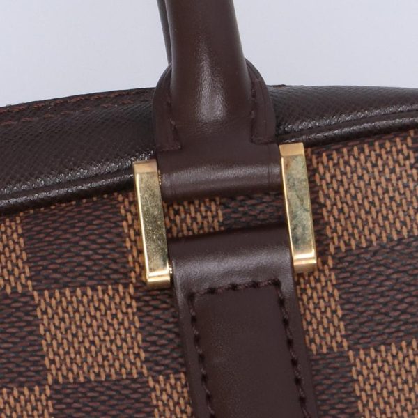 72540 8 Louis Vuitton Brella Damier Handbag Ebene Brown