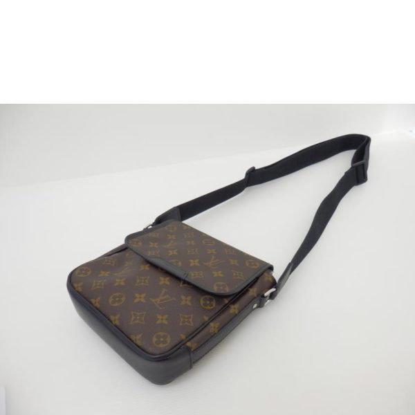 72546 3 Louis Vuitton Bass PM Messenger Bag Macassar Monogram