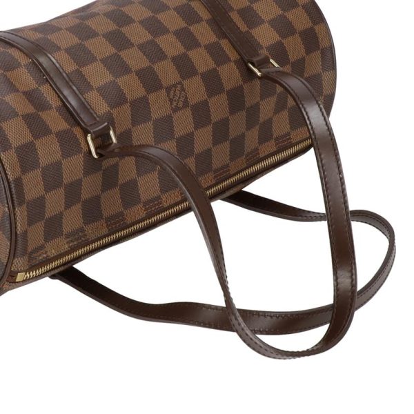 72557 4 Louis Vuitton Papillon 30 Damier Ebene Handbag Brown