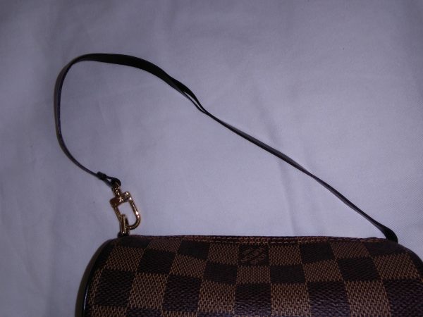 72557 8 Louis Vuitton Papillon 30 Damier Ebene Handbag Brown