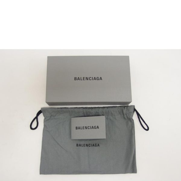 72614 9 Balenciaga Shoulder Wallet Card Coin Case Black