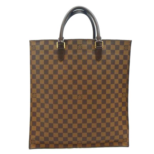 72627 1 Louis Vuitton Sac Plat Tote Bag Damier Brown