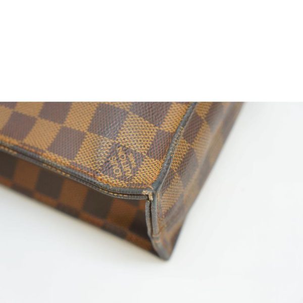 72627 6 Louis Vuitton Sac Plat Tote Bag Damier Brown